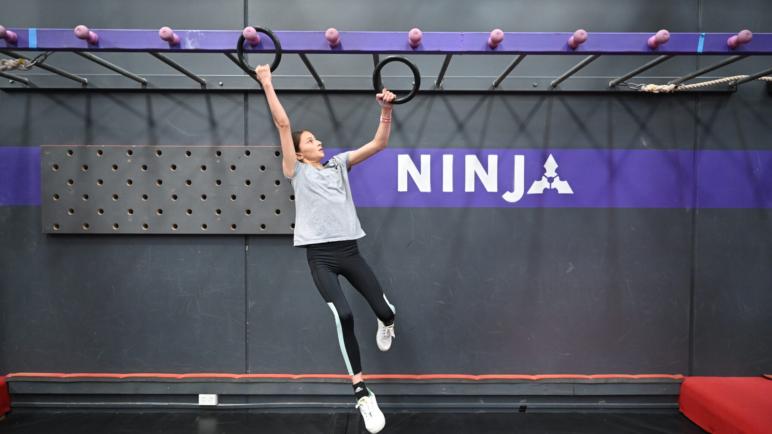 ANG Qualifier DSC 0382 scaled uai at a Ninja Warrior gym in Melbourne, Australia.